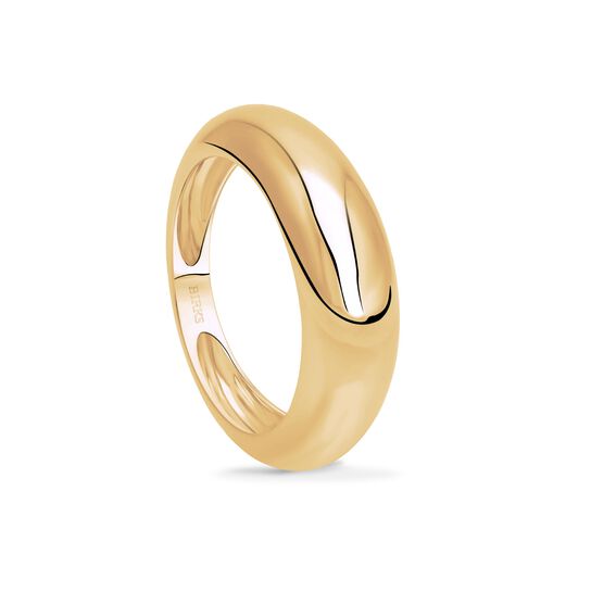 Yellow Gold Bombe Ring | Birks Essentials